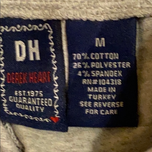 ⏰3/$20⏰ NEW DEREK HART LOUNGE ACTIVEWEAR CAPRIS - Picture 3 of 3